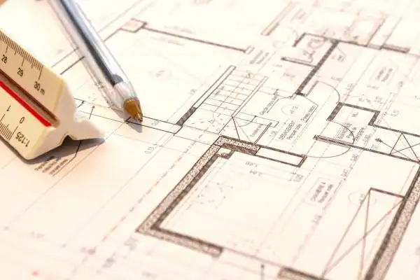 Image of architect Croydon drawings