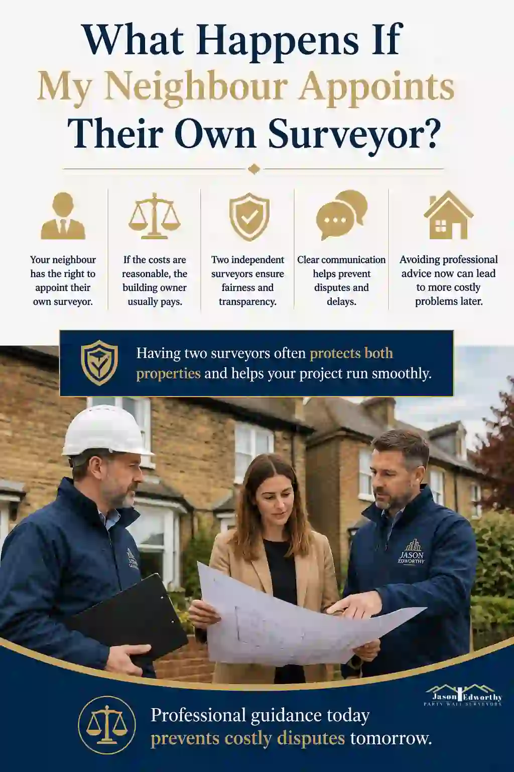 What Happens If My Neighbour Appoints Their Own Surveyor Croydon?