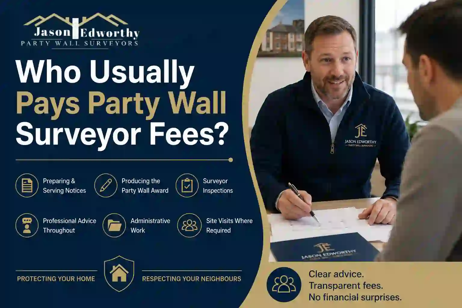 Who Usually Pays Party Wall Surveyor Fees Croydon?